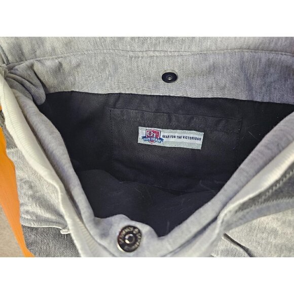 Our Team Soft Sweatshirt Fabric Crossbody Work Bag, Gym Bag Jersey Crossbody Bag - Picture 7 of 8